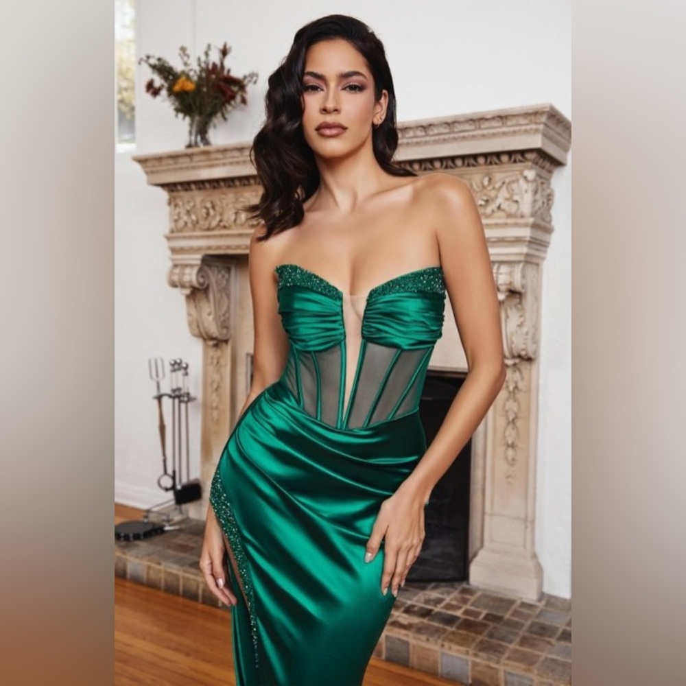 Cinderella Divine CD269 Corset Long Evening Dress